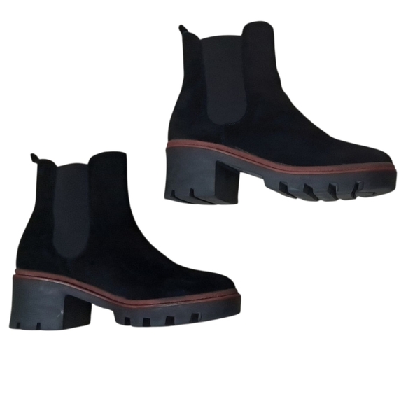 Antonio de Faria Black Suede Chelsea Boots | EU 39 / US 8 | Portugal-Made - Picture 6 of 16